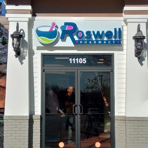 SAR Roswell Channel Letters