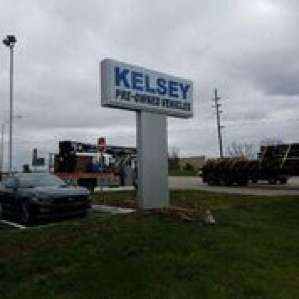 Kelsey Pole Sign