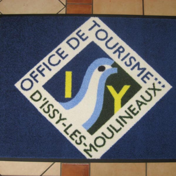 Tapis sol imprime- ISSY LES MOULINEAUX