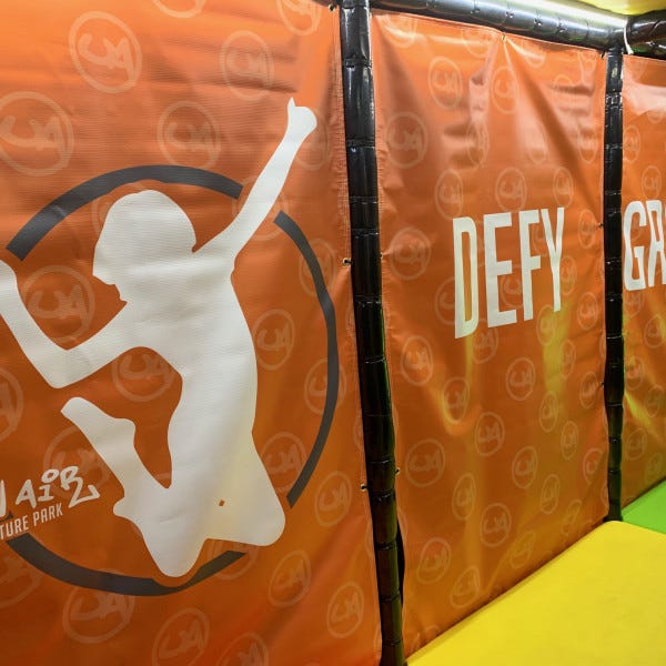 Indoor Vinyl Banner - Urban Air Willow Grove