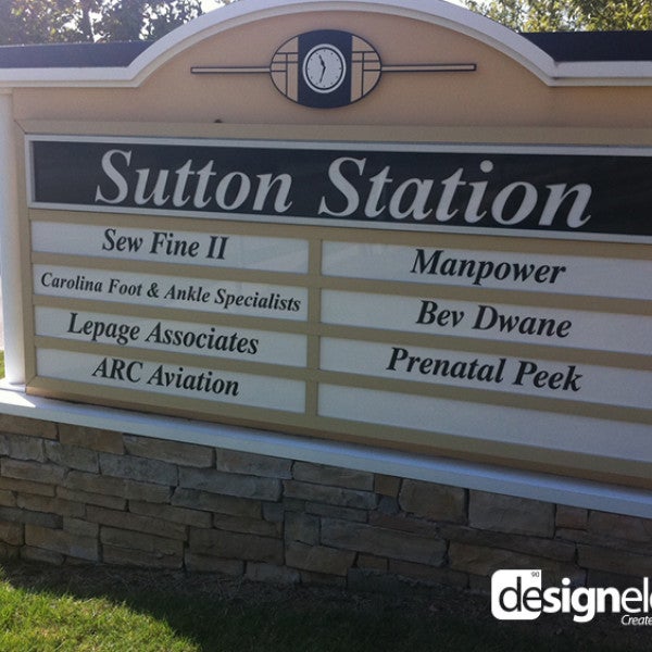 Monument Sign and Panels