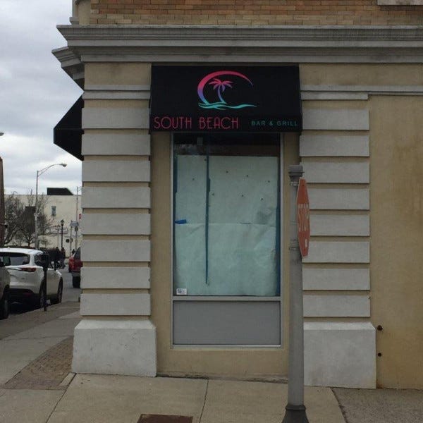 South Beach Side Awning