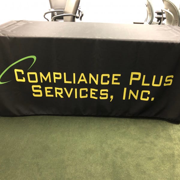 Table Cover - Compliance Plus Services, Inc.