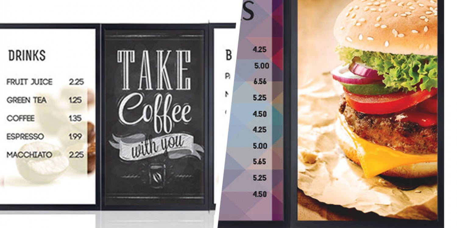 Menu Board Signs