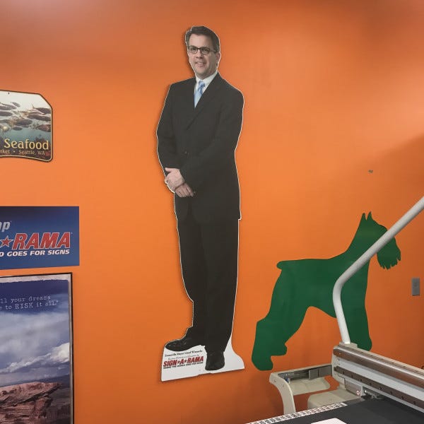 Life size cut out