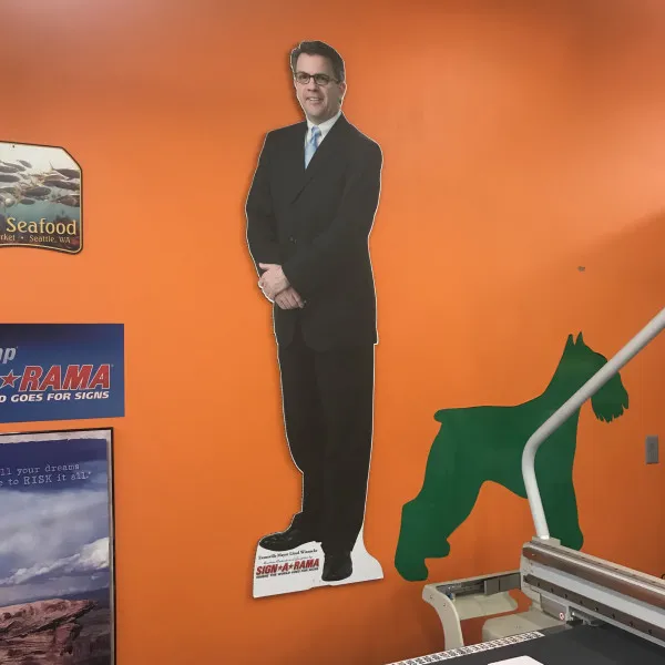 Life size cut out