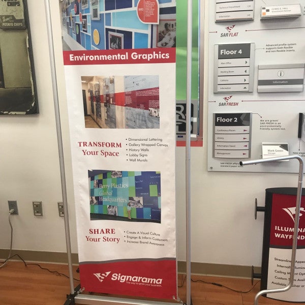 banner - banner stand