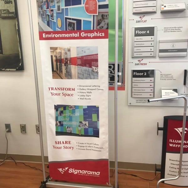 banner - banner stand