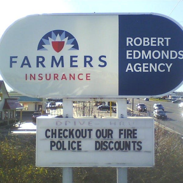 Farmers Insurance Face