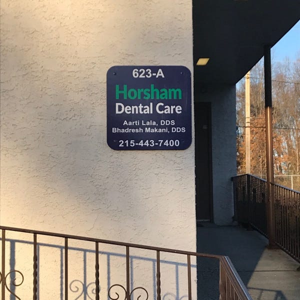 Routed Sign - Horsham Dental Care