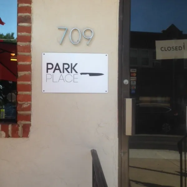 Aluminum Signs - Park Place