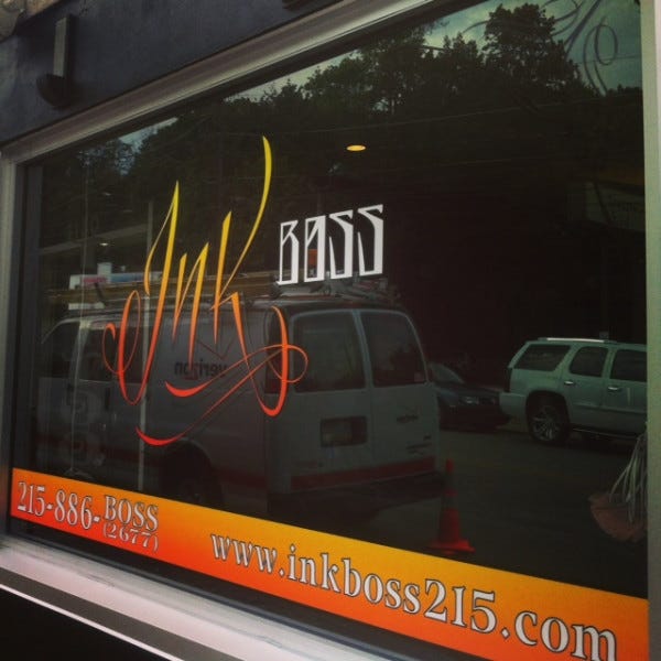 Window Graphics - Ink Boss