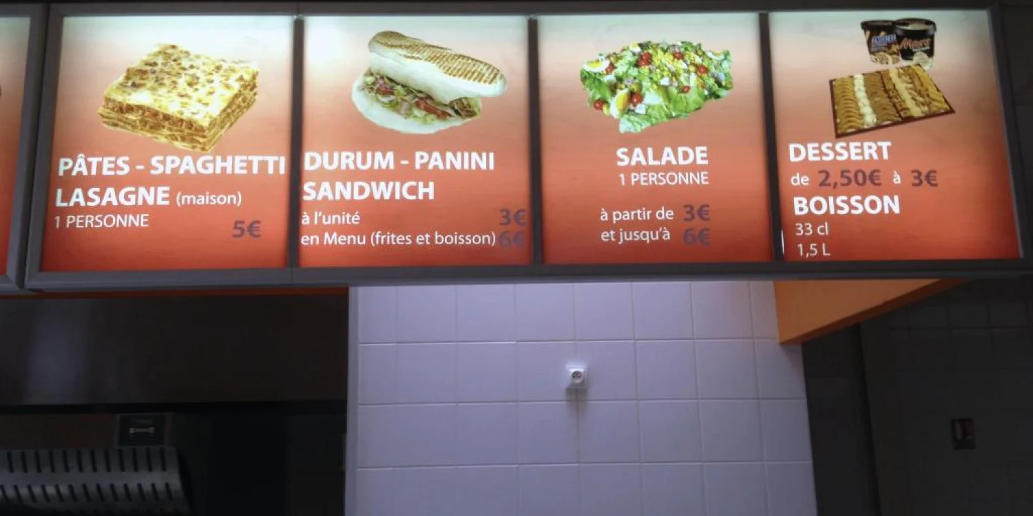 Le Menu Board