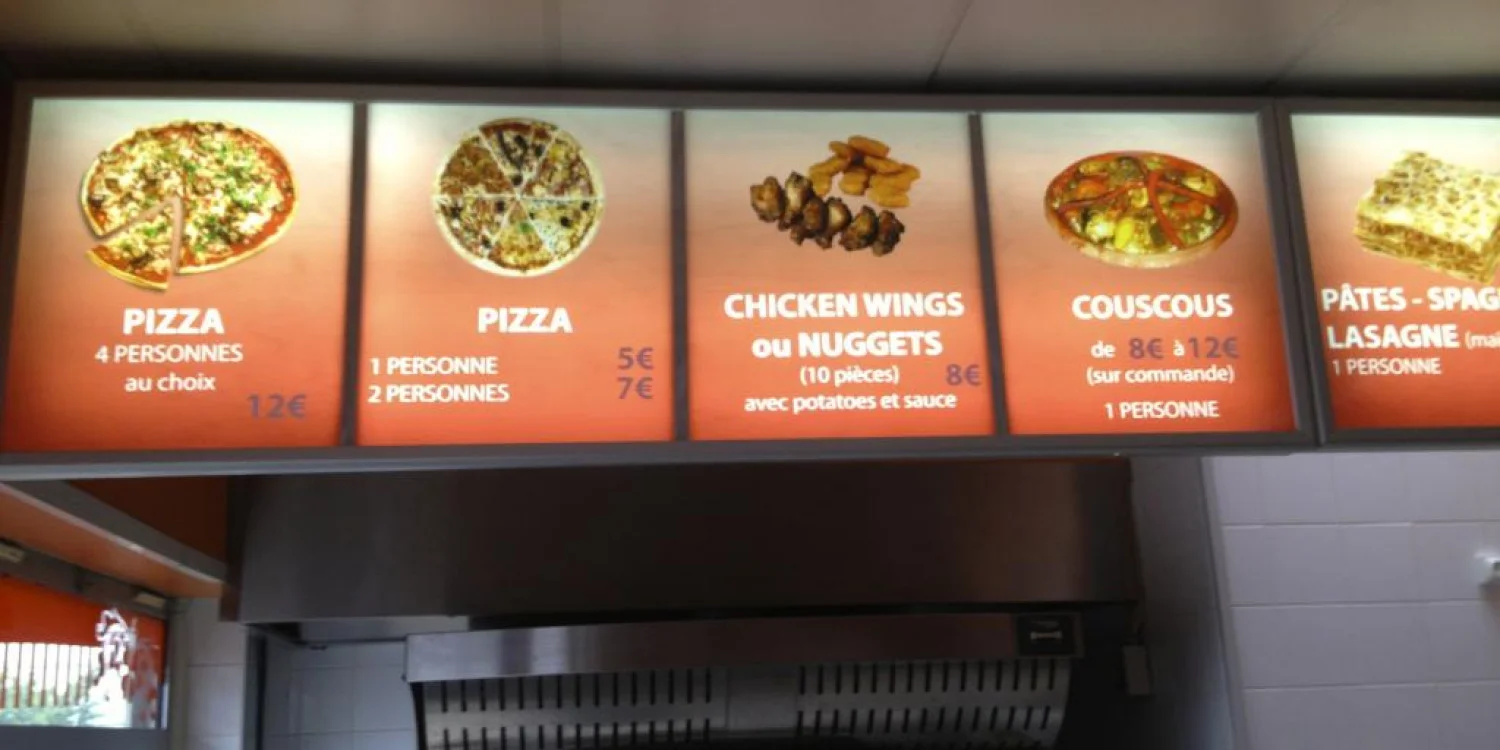Le Menu Board