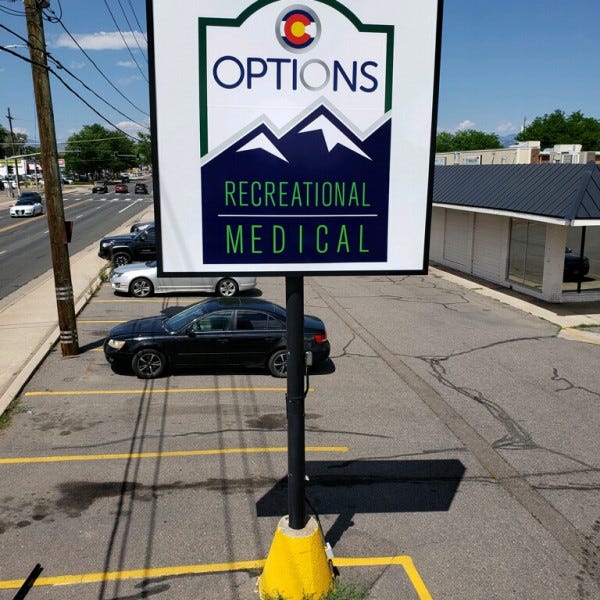 Illuminated Cabinet Sign
