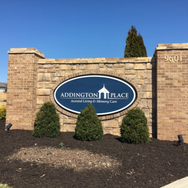 Addington Permanent Sign