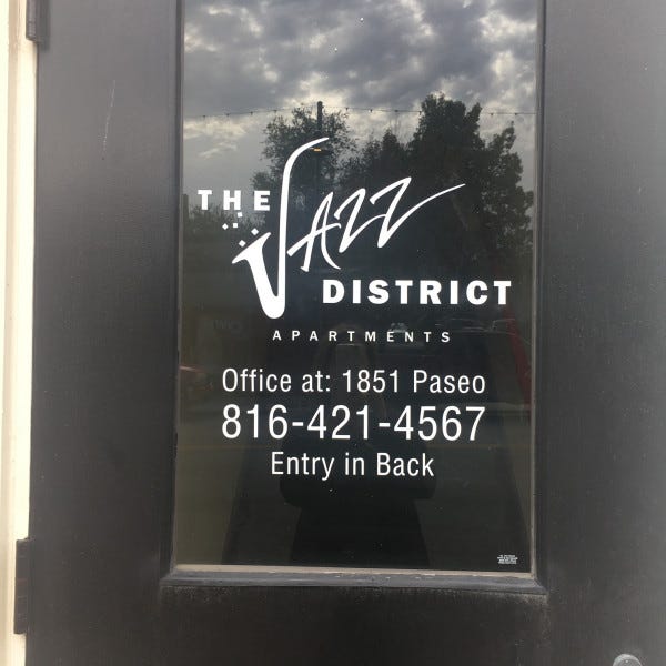 Signarama Liberty Jazz District Window Graphics