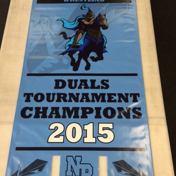 North Penn Wrestling Banner