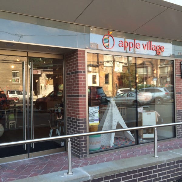 Apple Village Dimensional Lettering_Roseland