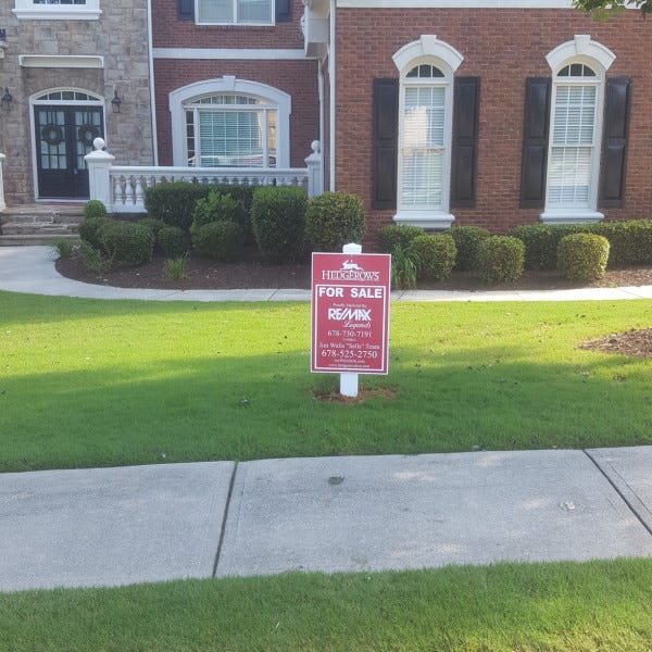 Real Estate Signs Buford GA