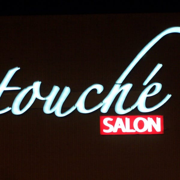 Touche Channel Letters Night