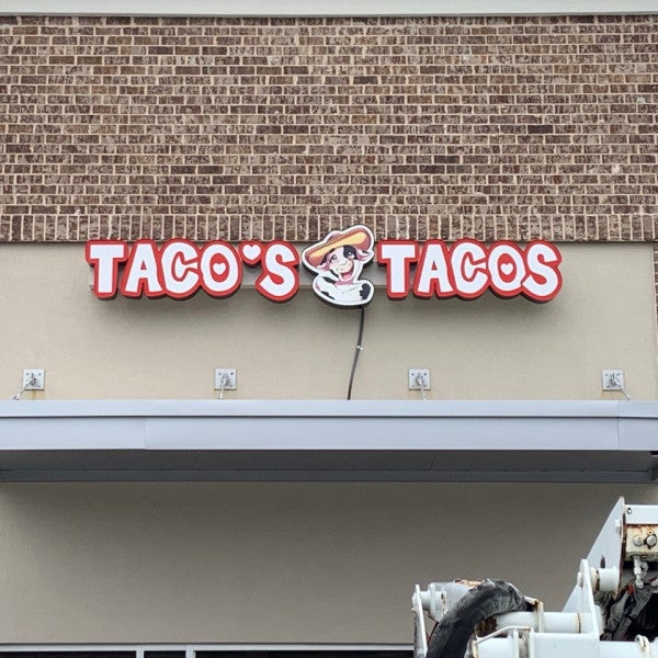 Tacos Tacos Signarama Buford channel letters 