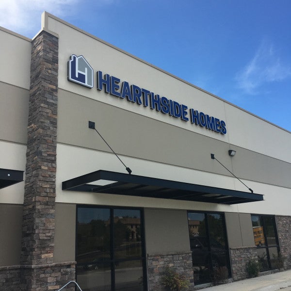 Signarama Liberty Hearthside Homes Channel Letters
