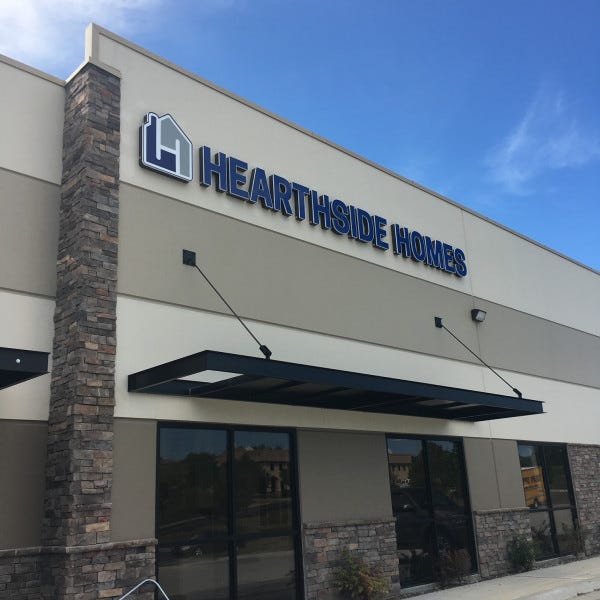 Signarama Liberty Hearthside Homes Channel Letters