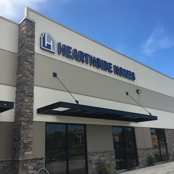 Signarama Liberty Hearthside Homes Channel Letters