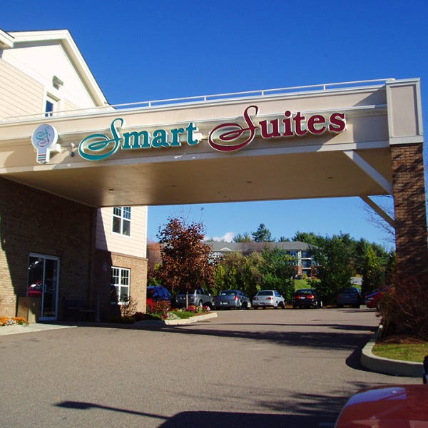 Channel Letters Smart Suites   South Burlington Vt