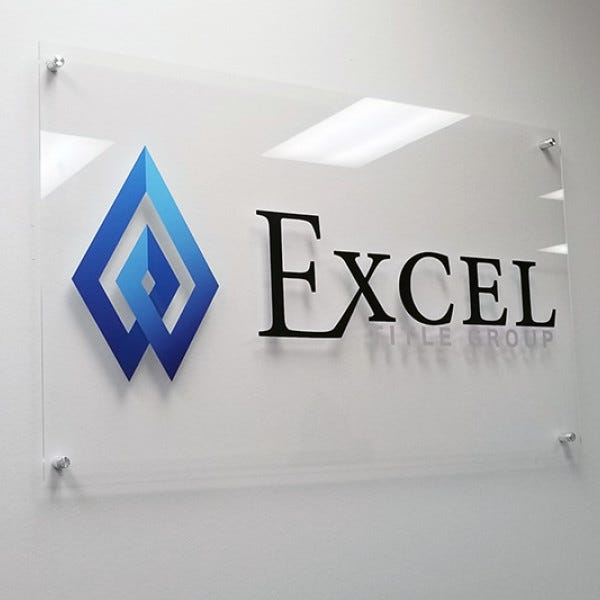 Acrylic Sign