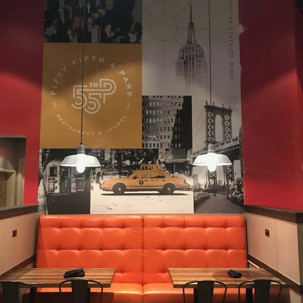 Atlanta wall graphics Restarant