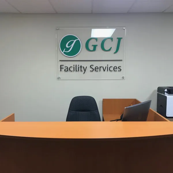Acrylic Sign - Green Clean Janitorial