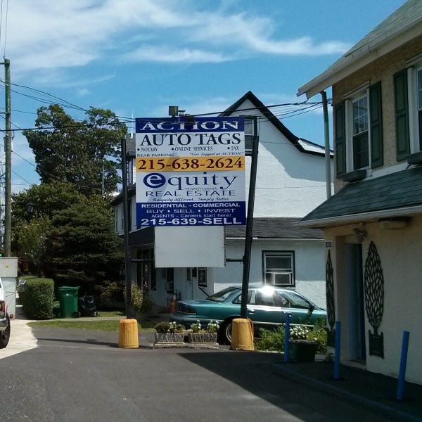 Aluminum Signs - Action Auto Tags