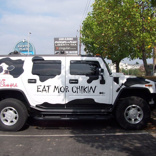 Chickfila Hummer