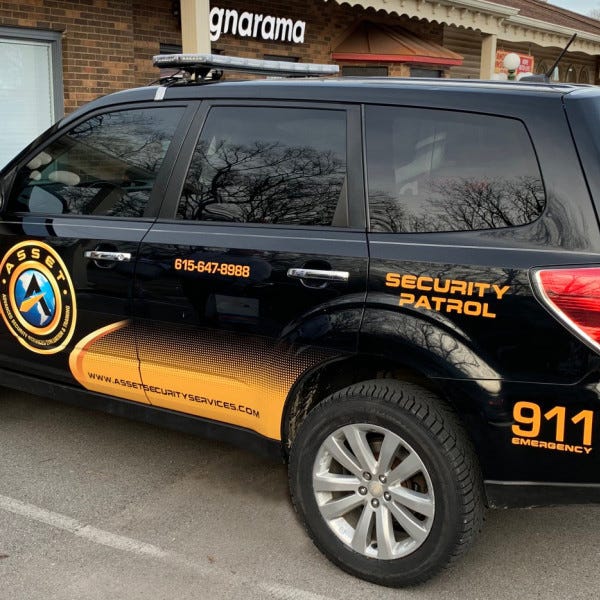 Wilson Co Asset Vehicle Graphic