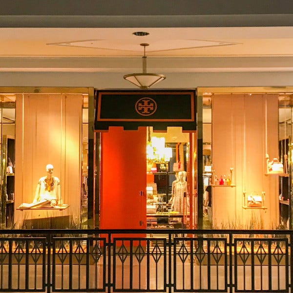 Store Front Display - Tory Burch