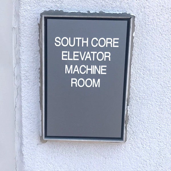 Elevato Machine Room Ada