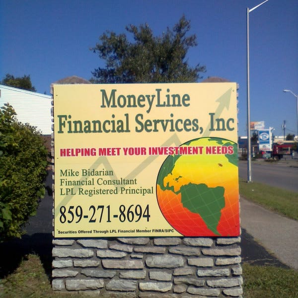 Moneyline ACM Sign