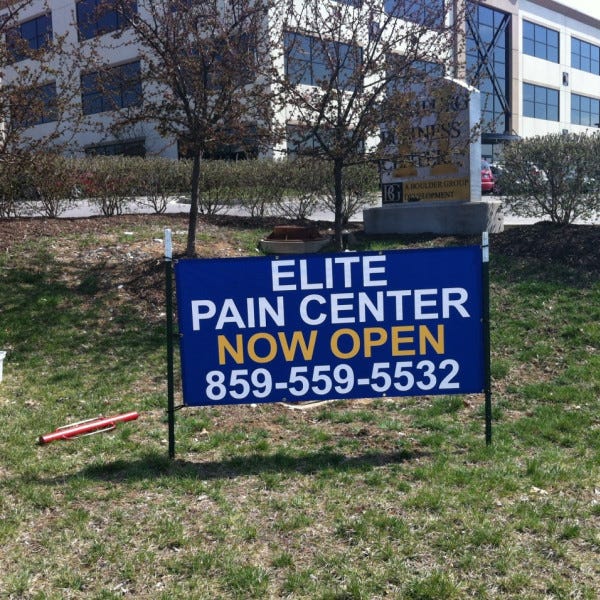 Elite Pain Center Banner