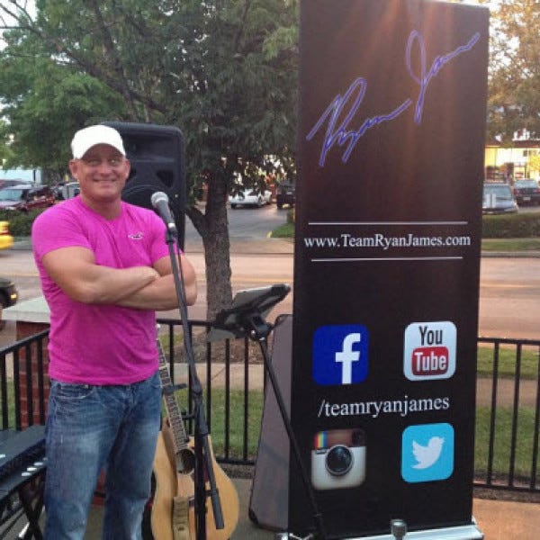 Ryan James Retractable Banner