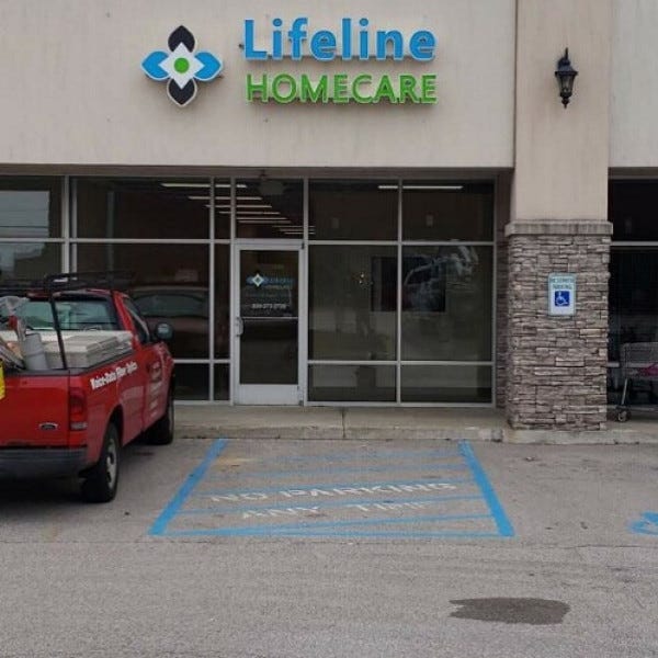 Lifeline Homecare Channel Letters