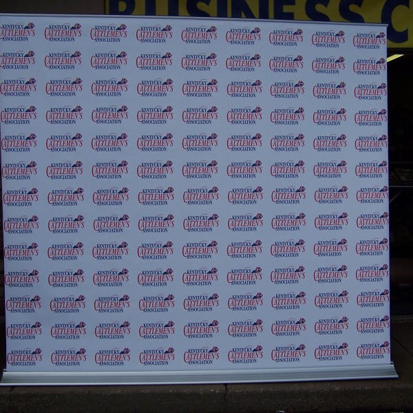 Large Retractable Banner Stand