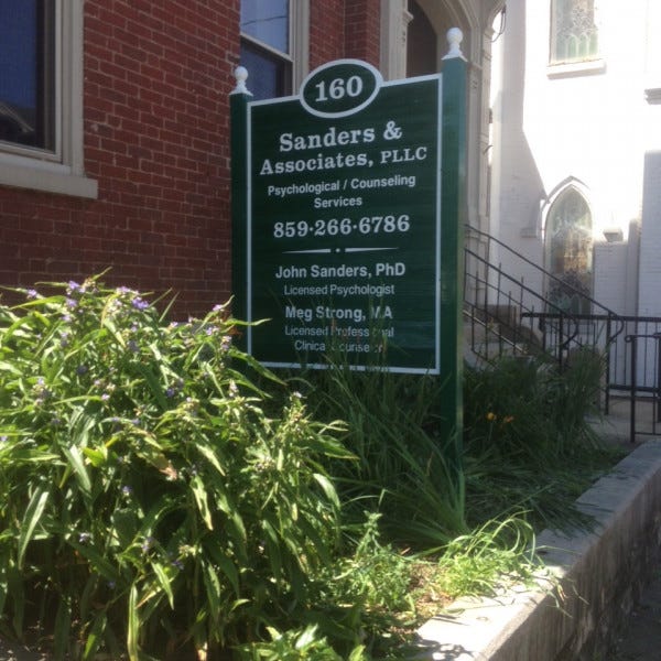Sanders & Associates Sandblasted Redwood