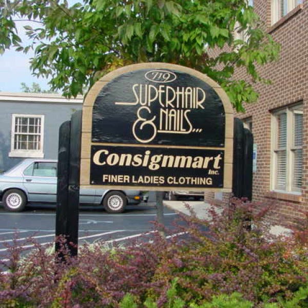Superhair & Nails MDO Sign