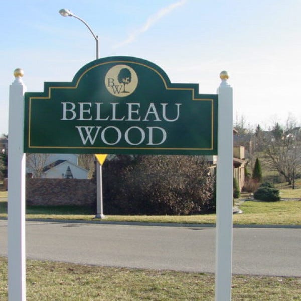 Belleau Woods Carved PVC