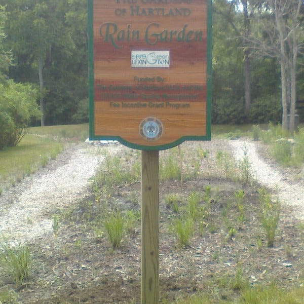 Hartland Gardens Sandblasted Redwood