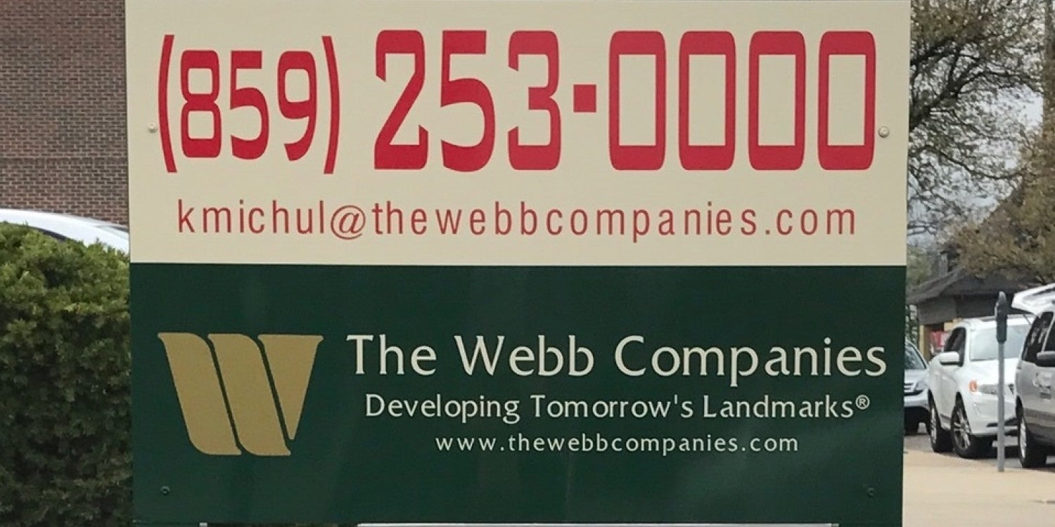 Post and Panel Signs
