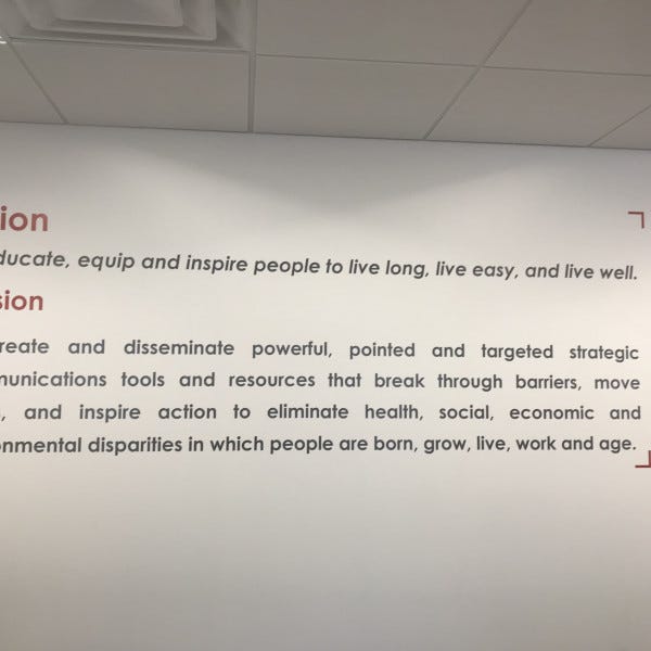 Digital Vinyl Wall Mission Letteringsignarama Silver Springpenngood