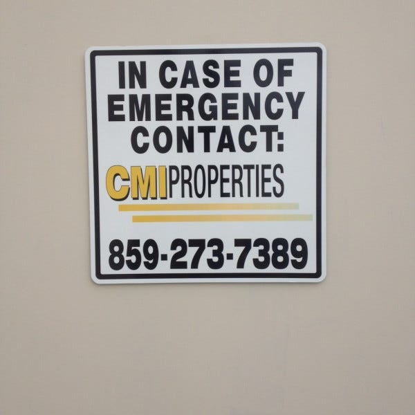 CMI Polymetal Sign
